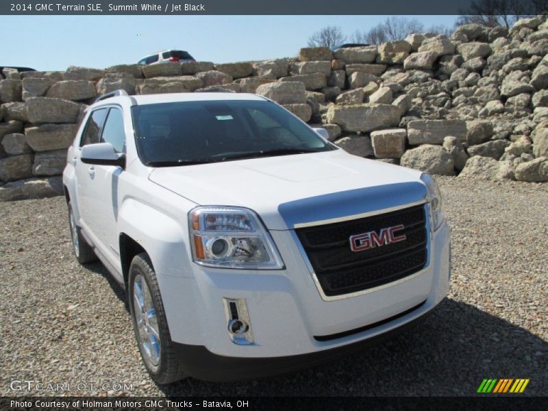 Summit White / Jet Black 2014 GMC Terrain SLE