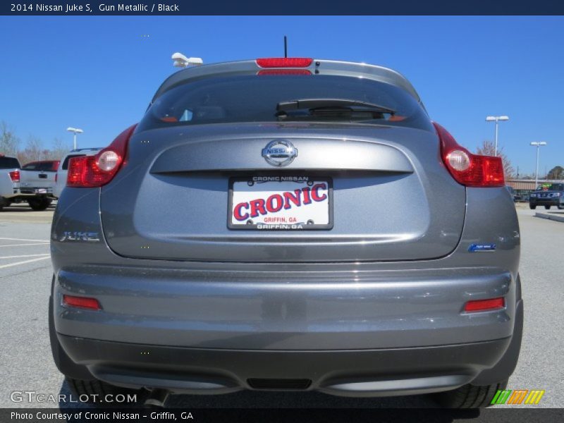 Gun Metallic / Black 2014 Nissan Juke S