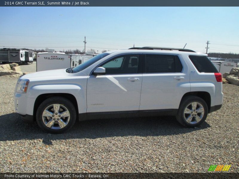 Summit White / Jet Black 2014 GMC Terrain SLE