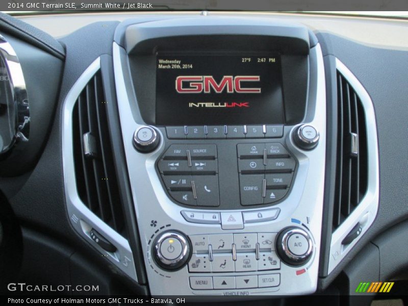 Summit White / Jet Black 2014 GMC Terrain SLE