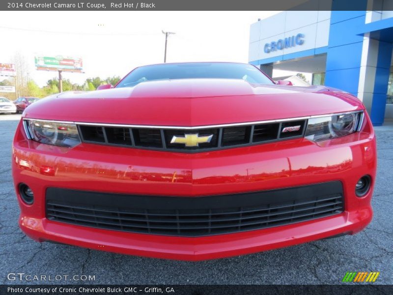 Red Hot / Black 2014 Chevrolet Camaro LT Coupe