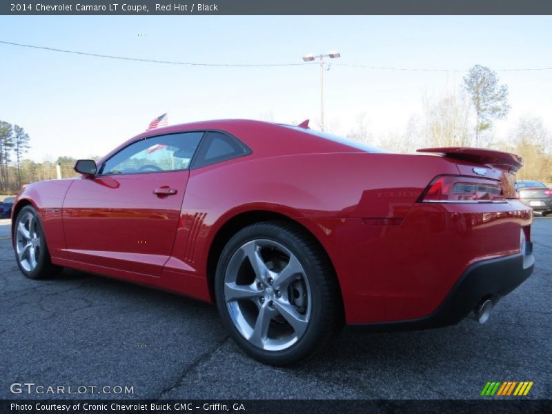 Red Hot / Black 2014 Chevrolet Camaro LT Coupe