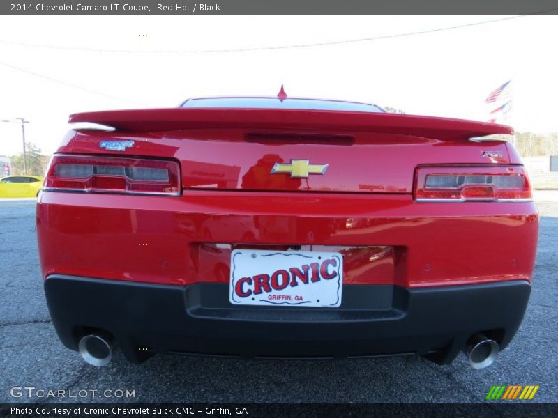 Red Hot / Black 2014 Chevrolet Camaro LT Coupe