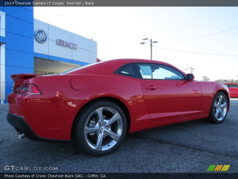 Red Hot / Black 2014 Chevrolet Camaro LT Coupe