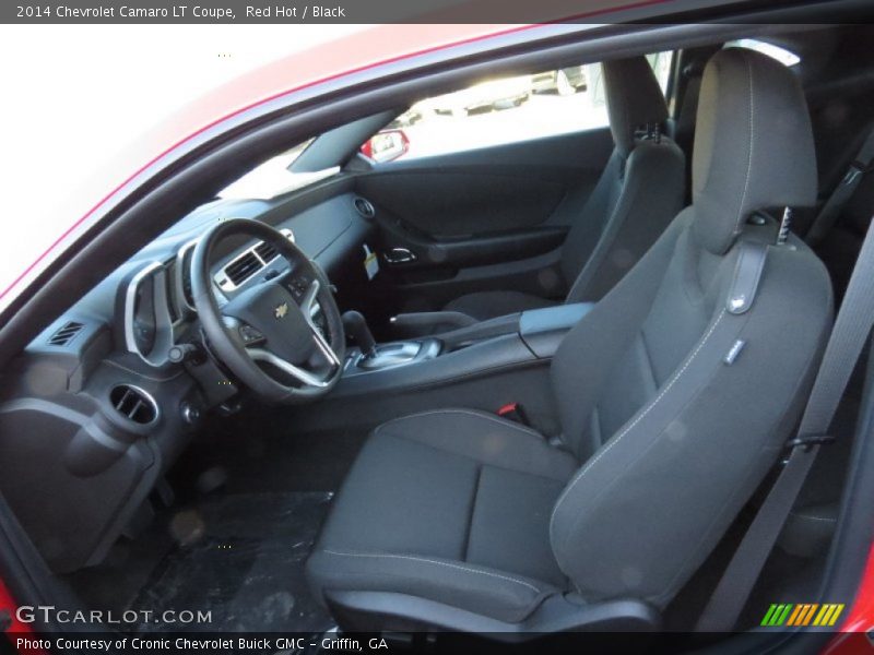 Red Hot / Black 2014 Chevrolet Camaro LT Coupe