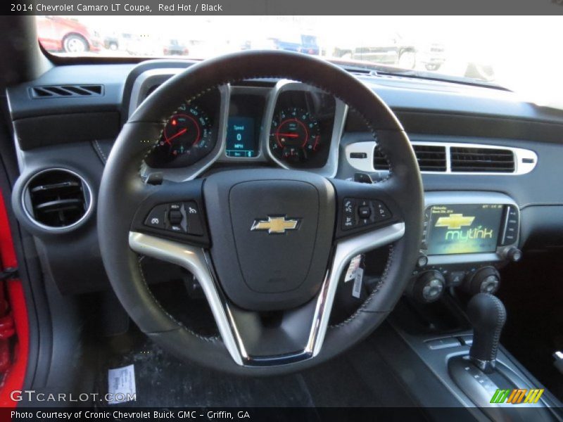 Red Hot / Black 2014 Chevrolet Camaro LT Coupe