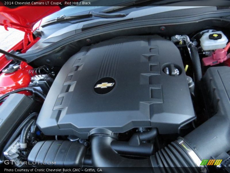 Red Hot / Black 2014 Chevrolet Camaro LT Coupe