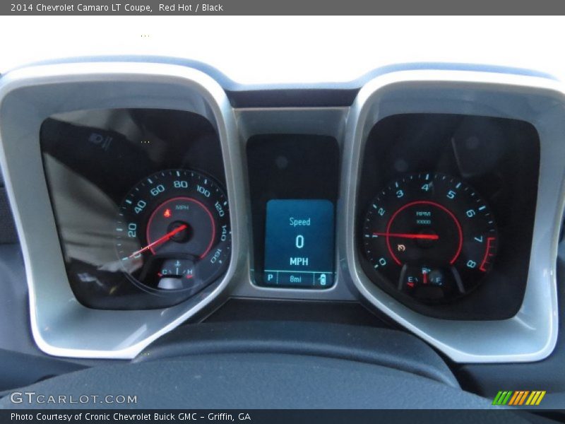 Red Hot / Black 2014 Chevrolet Camaro LT Coupe