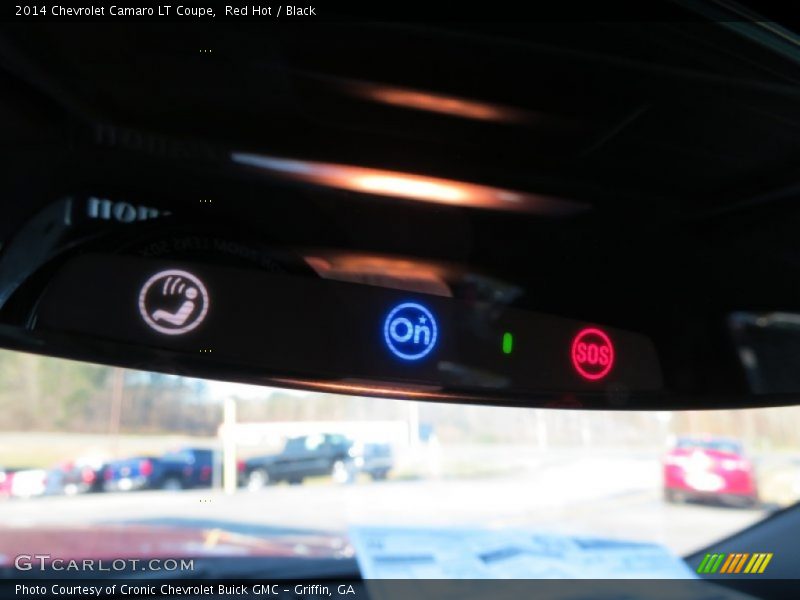 Red Hot / Black 2014 Chevrolet Camaro LT Coupe