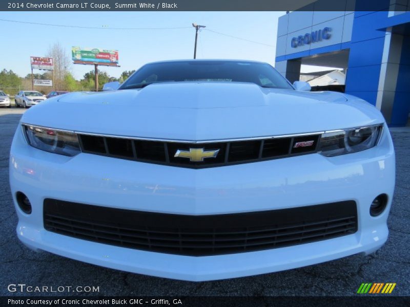 Summit White / Black 2014 Chevrolet Camaro LT Coupe