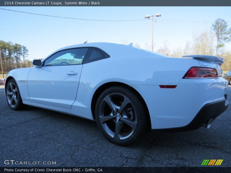 Summit White / Black 2014 Chevrolet Camaro LT Coupe