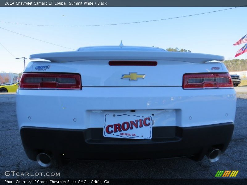 Summit White / Black 2014 Chevrolet Camaro LT Coupe