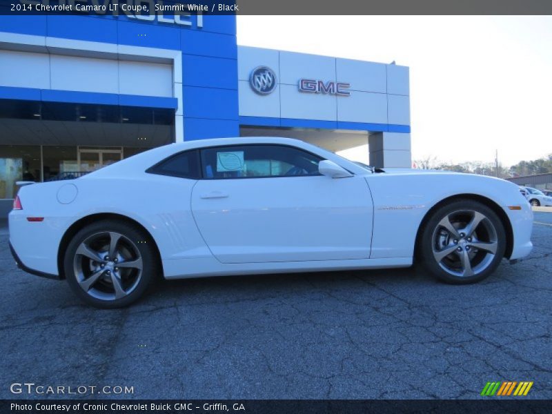 Summit White / Black 2014 Chevrolet Camaro LT Coupe