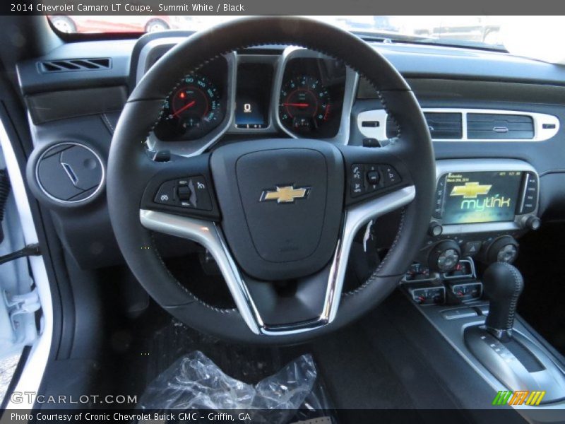 Summit White / Black 2014 Chevrolet Camaro LT Coupe