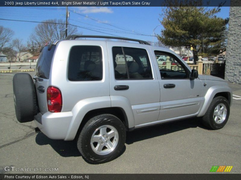 Bright Silver Metallic / Light Taupe/Dark Slate Gray 2003 Jeep Liberty Limited 4x4