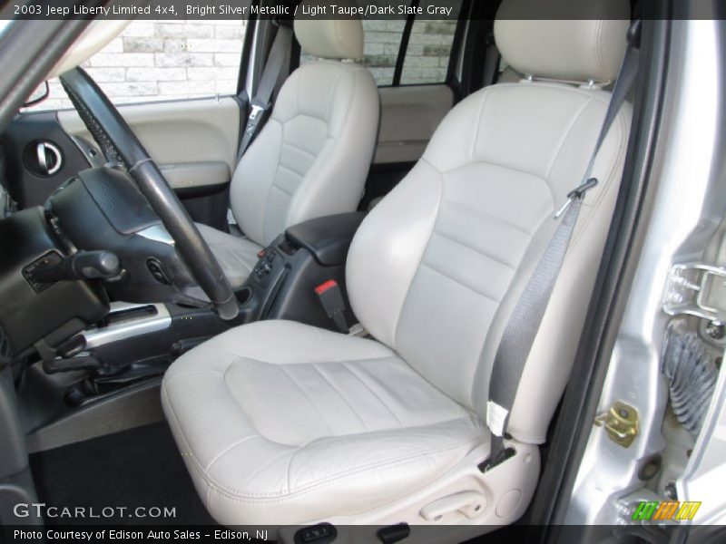 Bright Silver Metallic / Light Taupe/Dark Slate Gray 2003 Jeep Liberty Limited 4x4