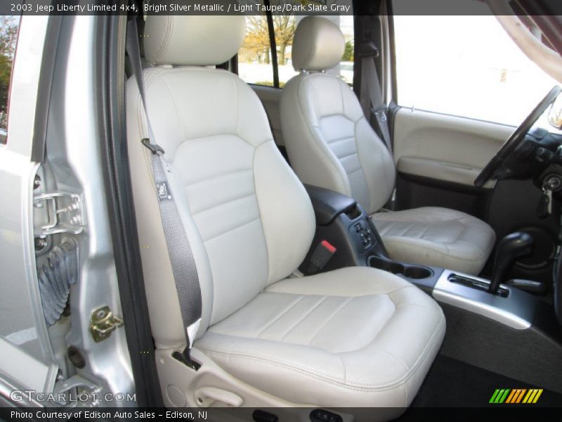 Bright Silver Metallic / Light Taupe/Dark Slate Gray 2003 Jeep Liberty Limited 4x4