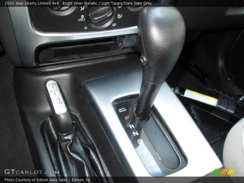Bright Silver Metallic / Light Taupe/Dark Slate Gray 2003 Jeep Liberty Limited 4x4