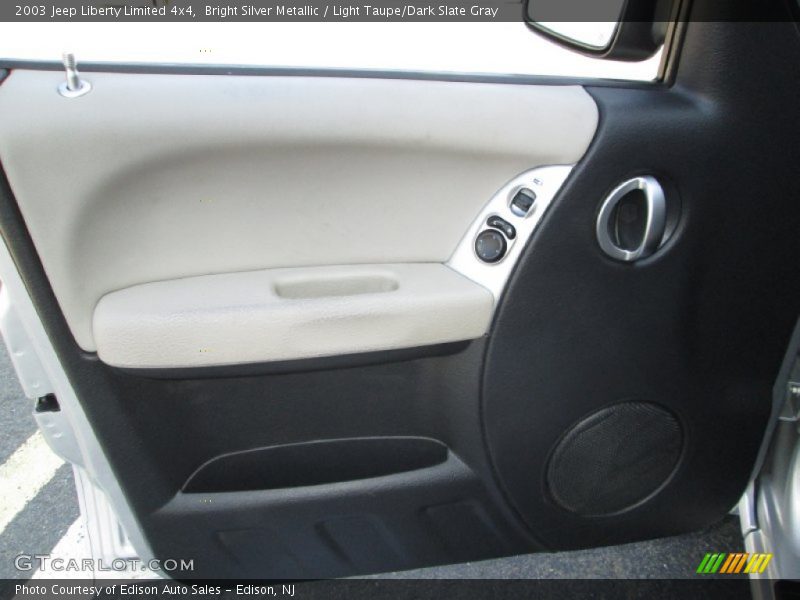 Bright Silver Metallic / Light Taupe/Dark Slate Gray 2003 Jeep Liberty Limited 4x4