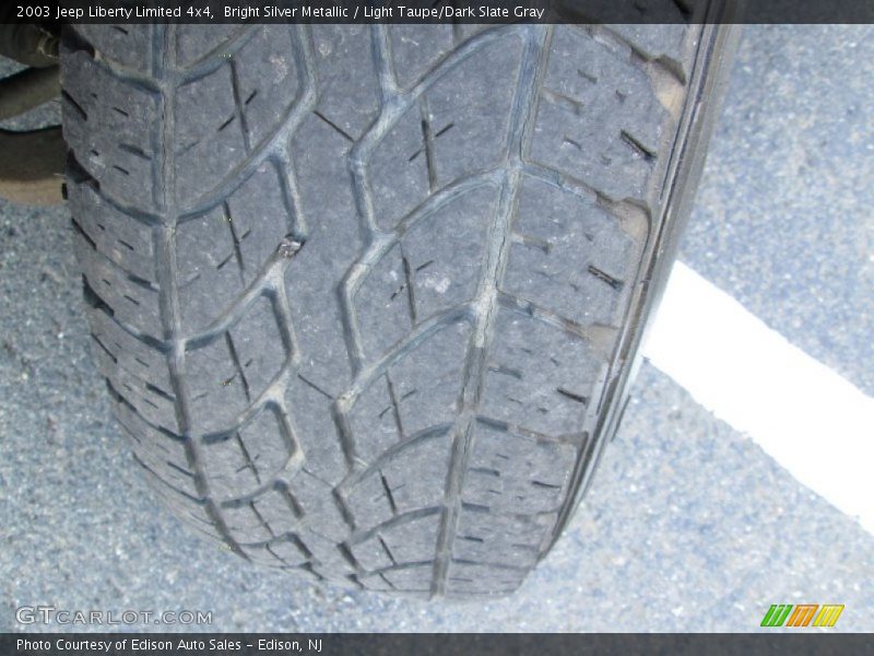 Bright Silver Metallic / Light Taupe/Dark Slate Gray 2003 Jeep Liberty Limited 4x4