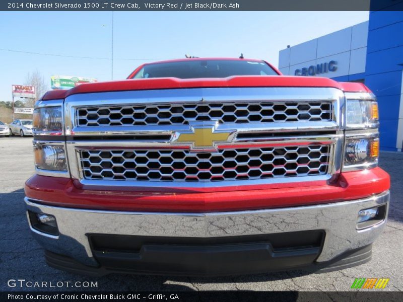 Victory Red / Jet Black/Dark Ash 2014 Chevrolet Silverado 1500 LT Crew Cab