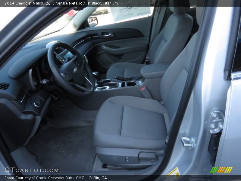 Silver Ice Metallic / Jet Black/Titanium 2014 Chevrolet Malibu LS