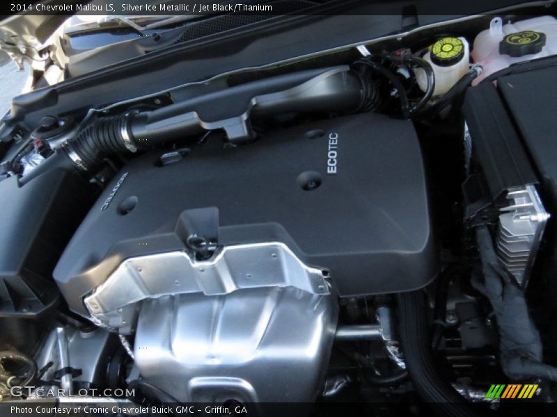 Silver Ice Metallic / Jet Black/Titanium 2014 Chevrolet Malibu LS