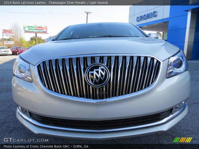Champagne Silver Metallic / Light Neutral 2014 Buick LaCrosse Leather