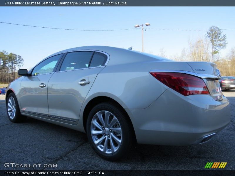 Champagne Silver Metallic / Light Neutral 2014 Buick LaCrosse Leather
