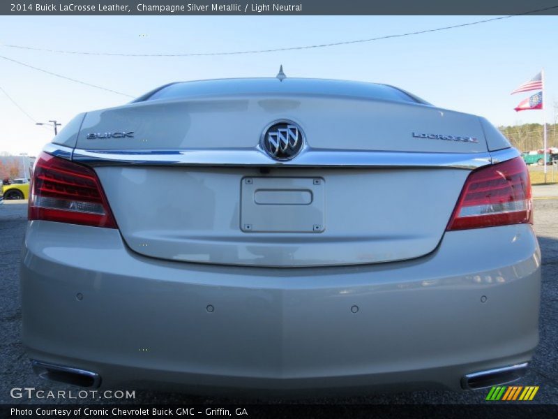 Champagne Silver Metallic / Light Neutral 2014 Buick LaCrosse Leather