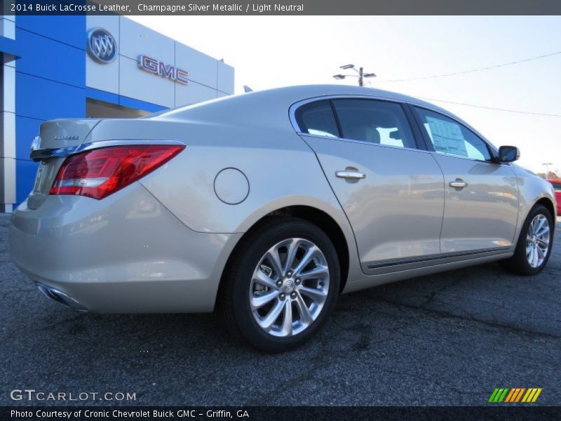 Champagne Silver Metallic / Light Neutral 2014 Buick LaCrosse Leather