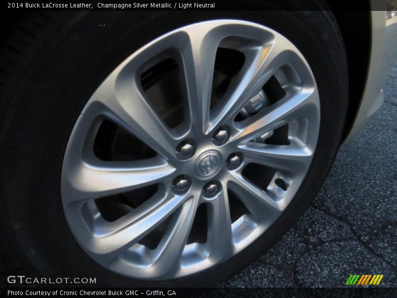 Champagne Silver Metallic / Light Neutral 2014 Buick LaCrosse Leather