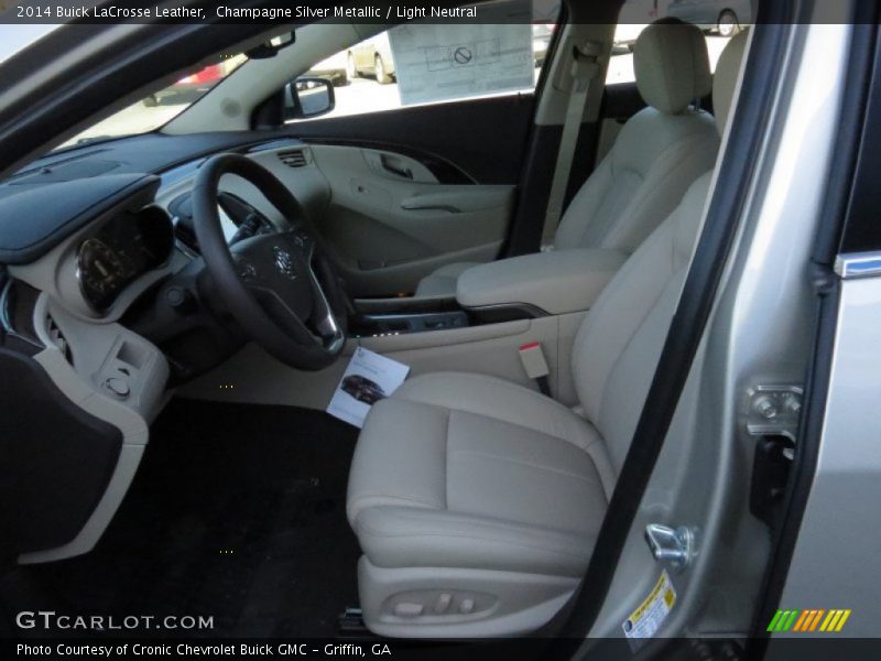 Champagne Silver Metallic / Light Neutral 2014 Buick LaCrosse Leather