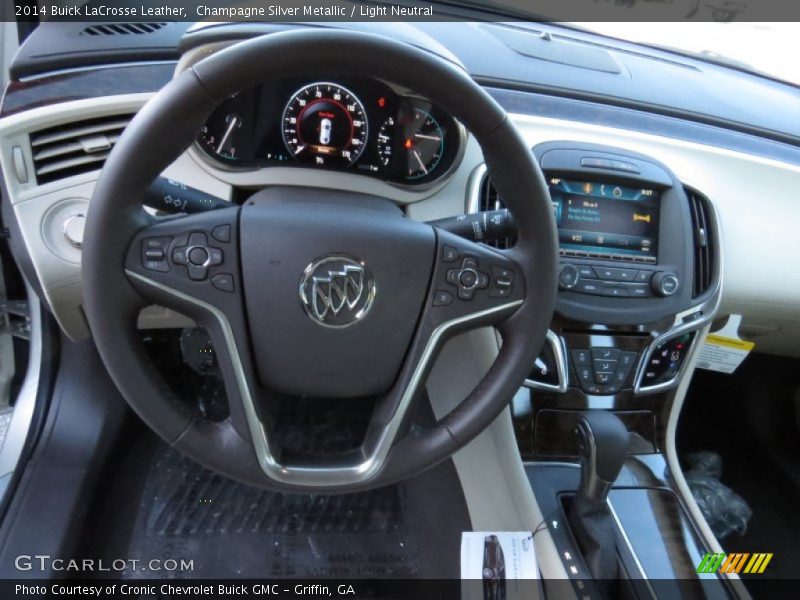 Champagne Silver Metallic / Light Neutral 2014 Buick LaCrosse Leather