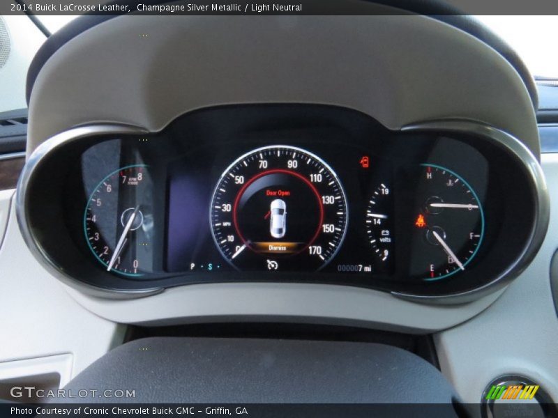 Champagne Silver Metallic / Light Neutral 2014 Buick LaCrosse Leather