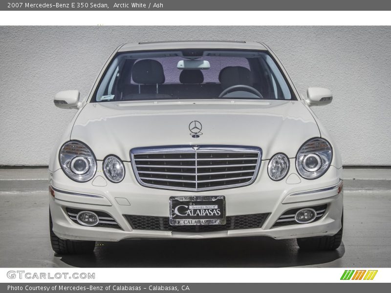 Arctic White / Ash 2007 Mercedes-Benz E 350 Sedan