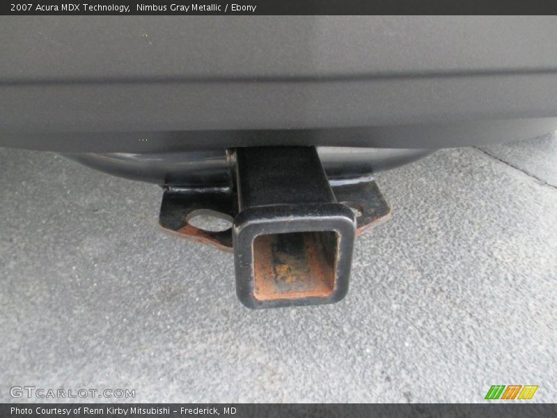 Nimbus Gray Metallic / Ebony 2007 Acura MDX Technology