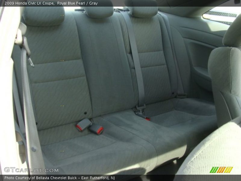 Royal Blue Pearl / Gray 2009 Honda Civic LX Coupe