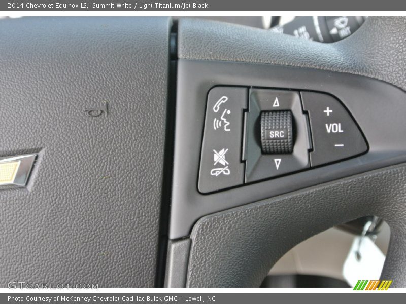 Summit White / Light Titanium/Jet Black 2014 Chevrolet Equinox LS