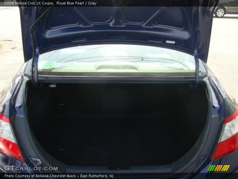 Royal Blue Pearl / Gray 2009 Honda Civic LX Coupe