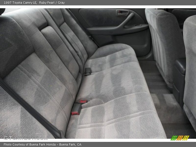 Ruby Pearl / Gray 1997 Toyota Camry LE