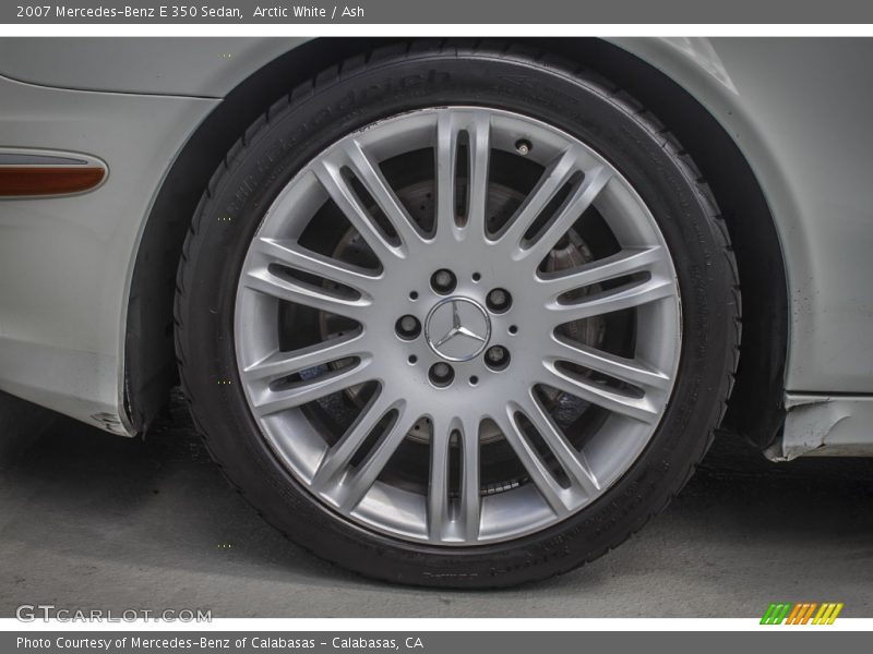 Arctic White / Ash 2007 Mercedes-Benz E 350 Sedan