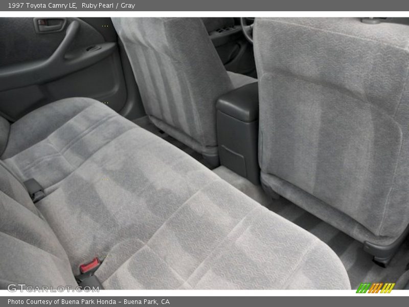 Ruby Pearl / Gray 1997 Toyota Camry LE