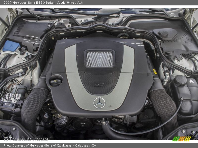 Arctic White / Ash 2007 Mercedes-Benz E 350 Sedan