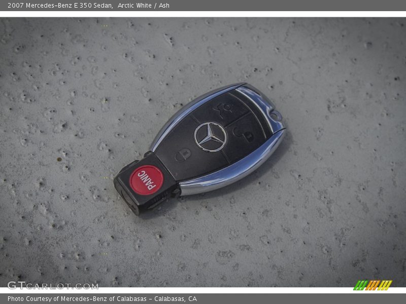 Arctic White / Ash 2007 Mercedes-Benz E 350 Sedan