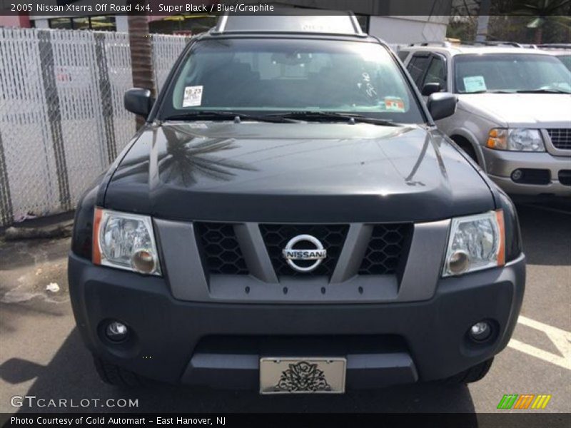 Super Black / Blue/Graphite 2005 Nissan Xterra Off Road 4x4