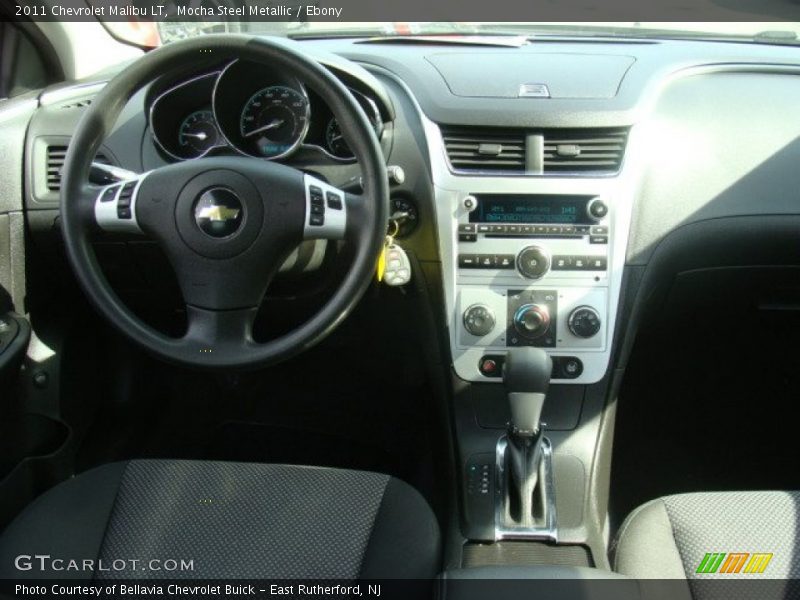Mocha Steel Metallic / Ebony 2011 Chevrolet Malibu LT