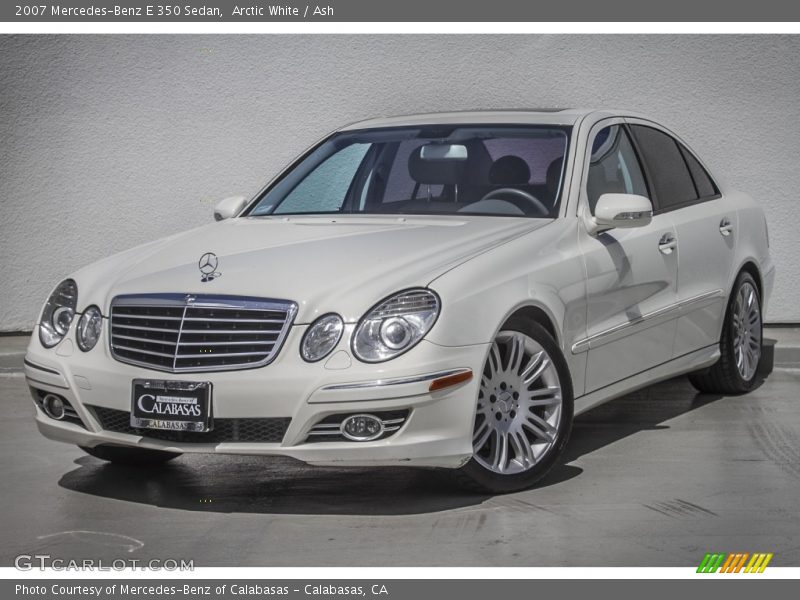 Arctic White / Ash 2007 Mercedes-Benz E 350 Sedan
