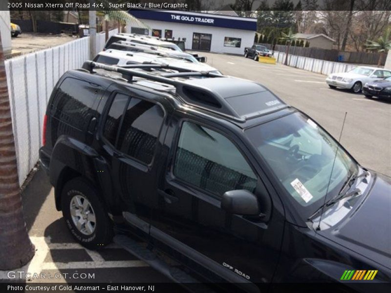 Super Black / Blue/Graphite 2005 Nissan Xterra Off Road 4x4