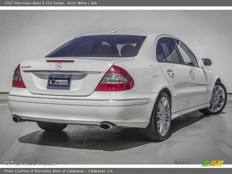 Arctic White / Ash 2007 Mercedes-Benz E 350 Sedan